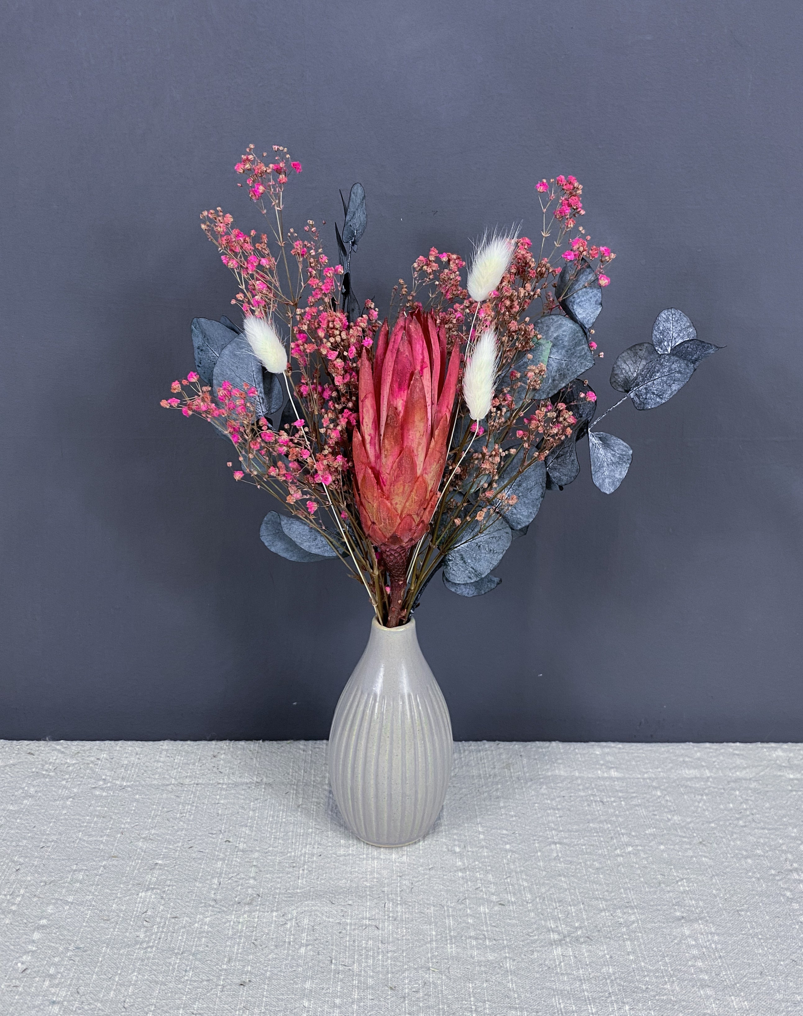 Evelyn dried flower mini arrangement