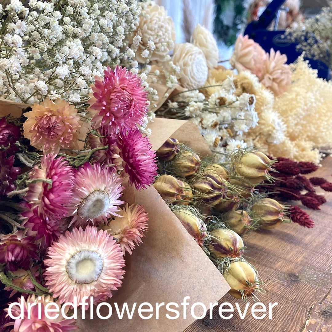 Bulk Flowers - Pink, Burgundy
