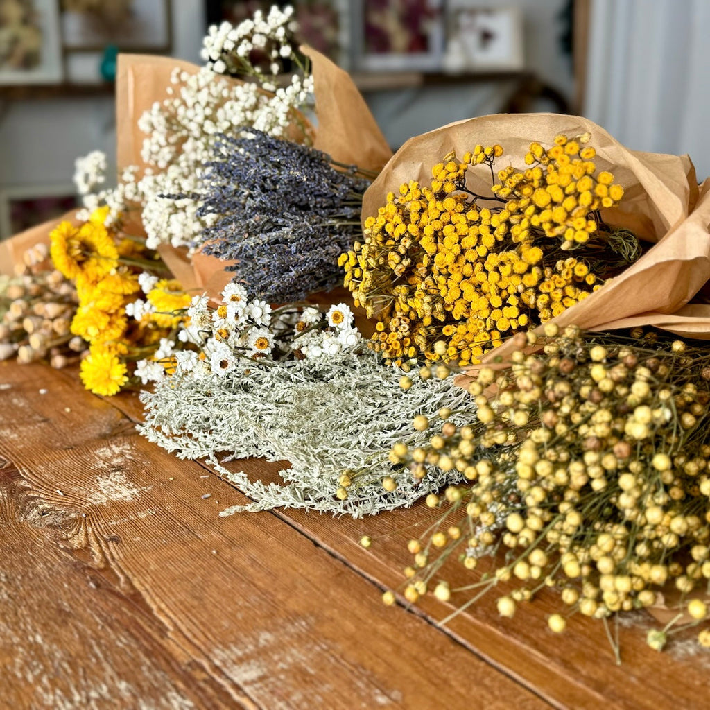 Bulk Flowers - Yellow & Lavender