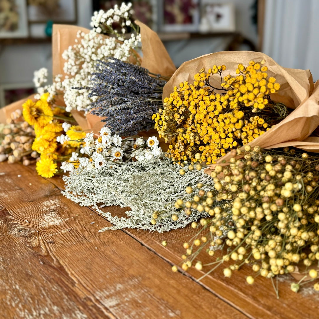 Bulk Flowers - Yellow & Lavender
