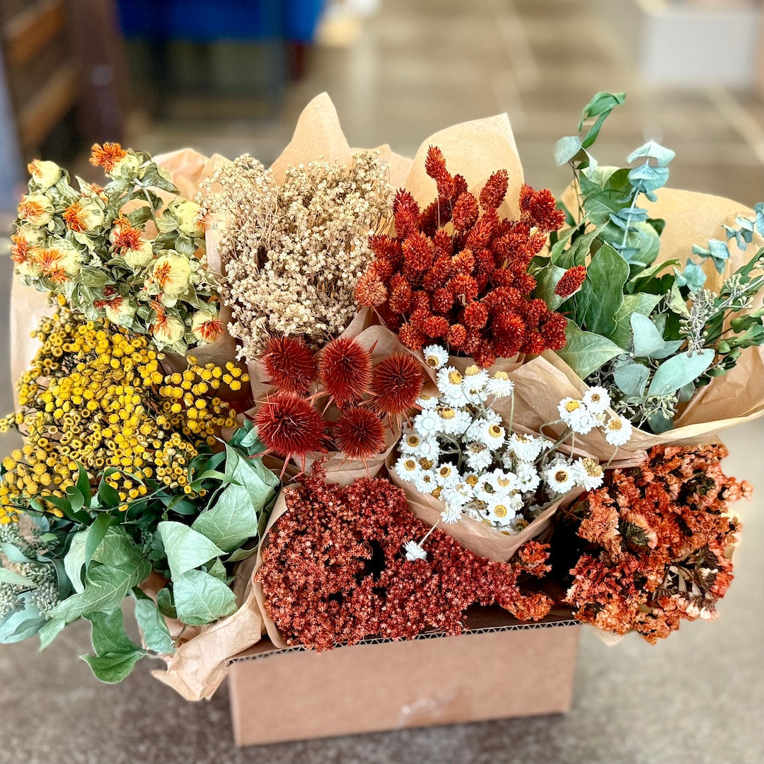 Bulk Flowers - Orange & Yellow