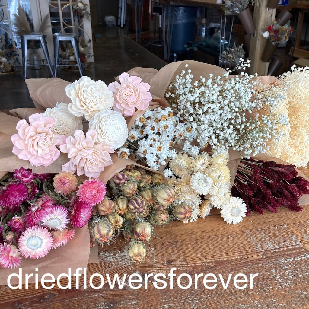 Bulk Flowers - Pink, Burgundy